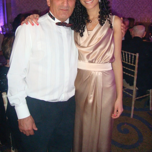 DSquared2 Silk Beige Evening Gown - Picture 8 of 10